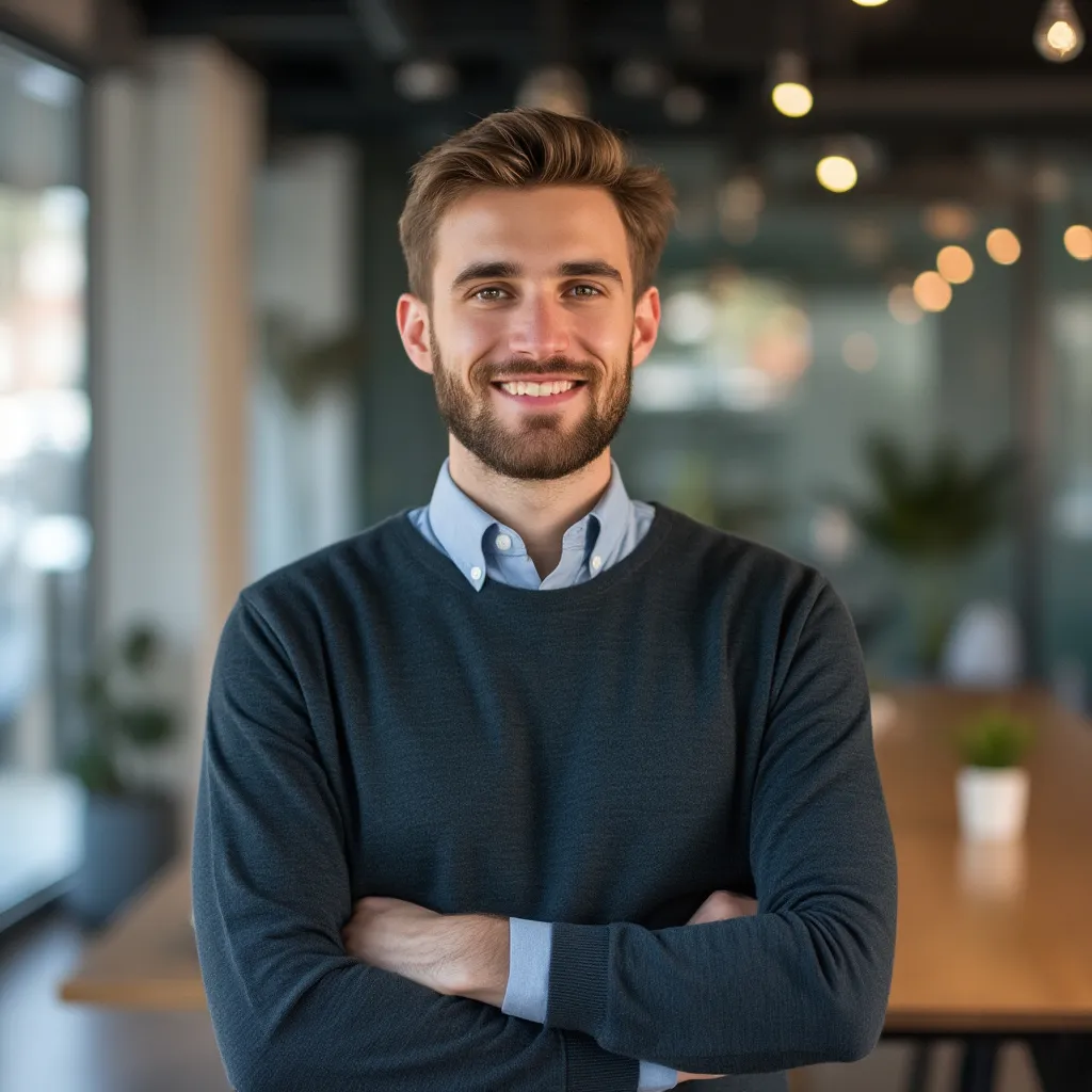 Retrato de Mateo Gutiérrez, Director de FintechWave